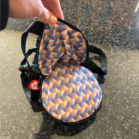 EUC TY Beanie Boo Penguin backpack purse - Picture 4 of 11
